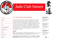 Desktop Screenshot of judoclubsarnen.ch